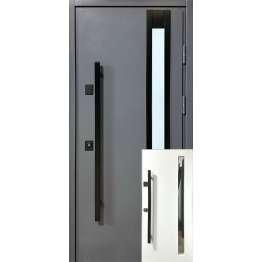 REDFORD Люкс RAL7024 Метал/МДФ склопакет (терморазрив) Преміум